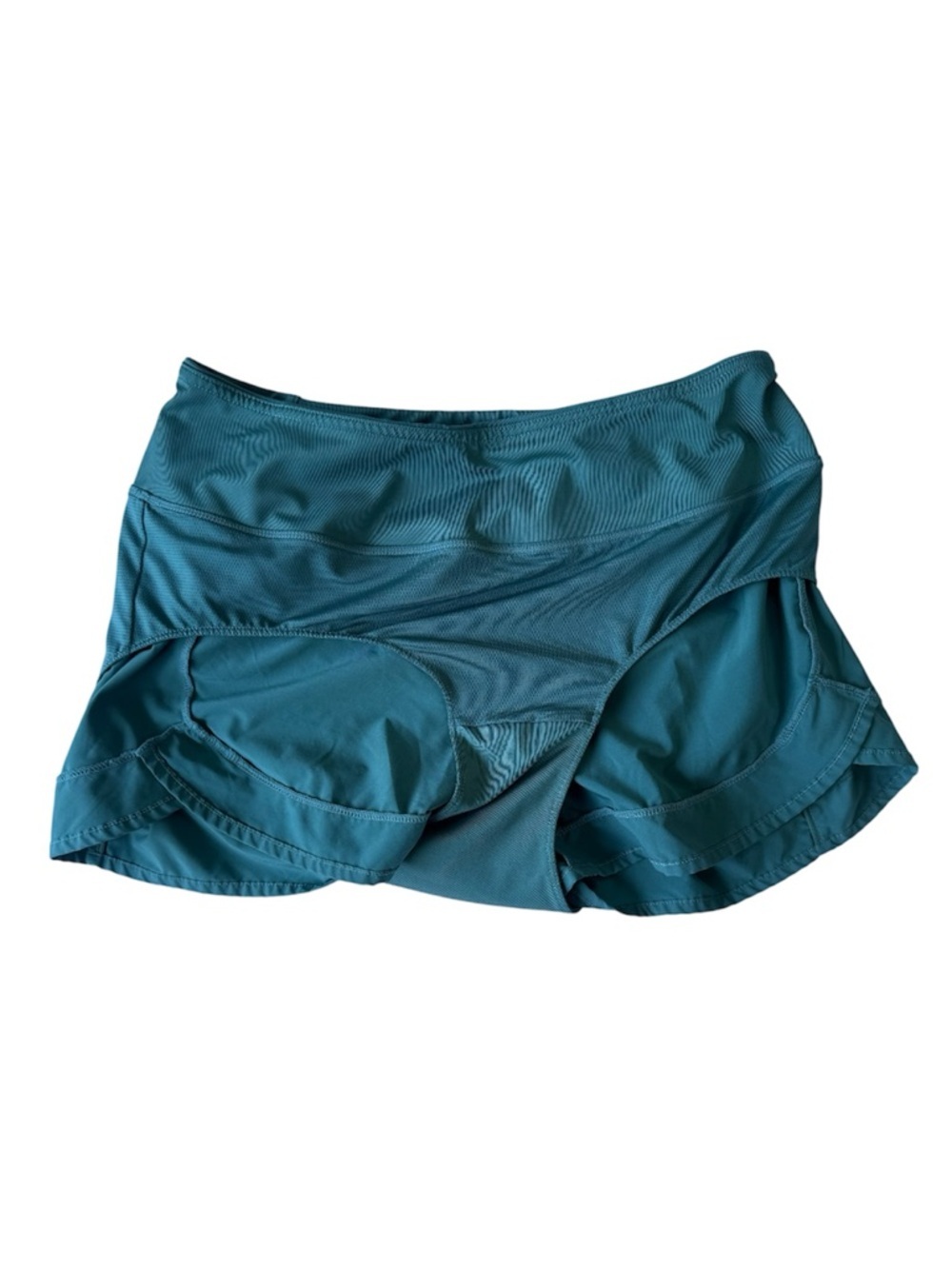 Womens  Green Performance Running Shorts Size Large - Picture 3 of 6